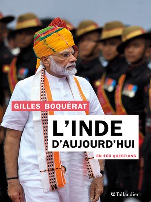 cover image of L'Inde d'aujourd'hui en 100 questions